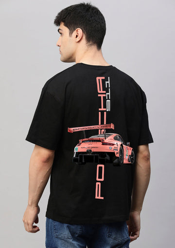 PORSCHE 911 Printed Oversized Tee