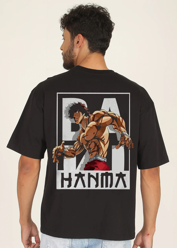 Baaki Men Oversized Printed T-shirt