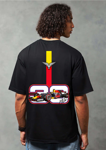 Motorsport Champion Graphic Oversized T-Shirt