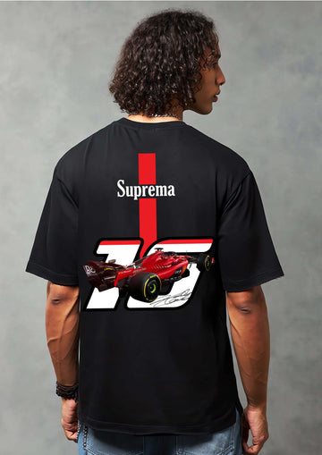 Suprema 75 Racing Oversized Printed T-Shirt