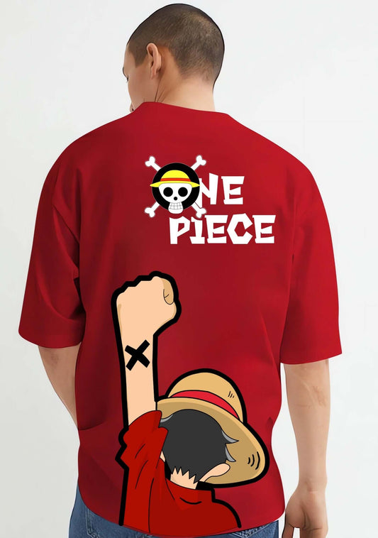 oversized, one piece, baggie, anime, luffy tshirt for men women