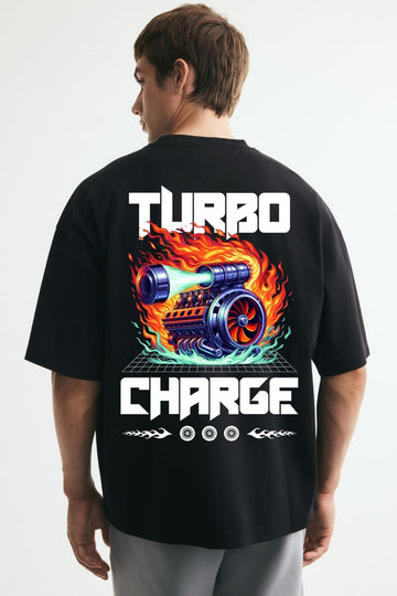 Turbo Engine Oversized Tee