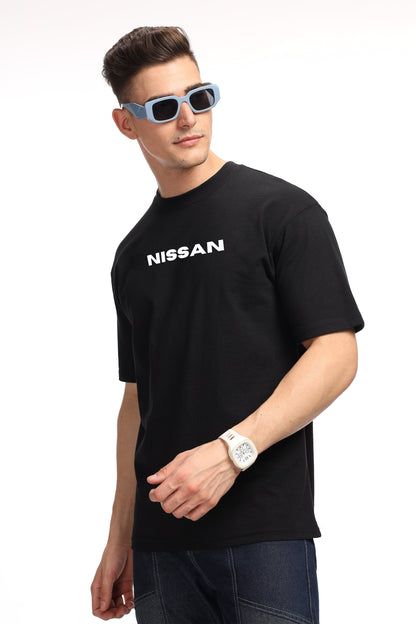 NISSAN GODZILLA GTR  Men Oversized Printed T-shirt