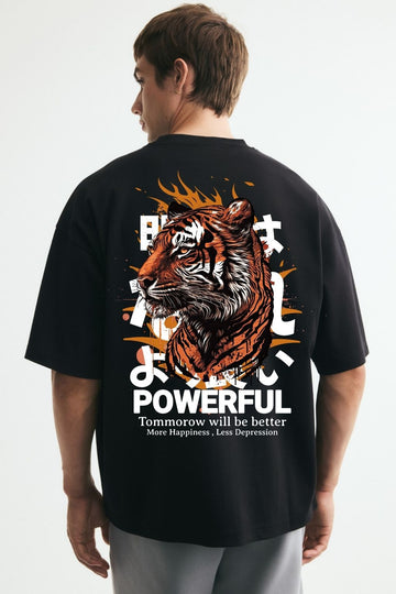 Powerful Tiger Graphic Tee