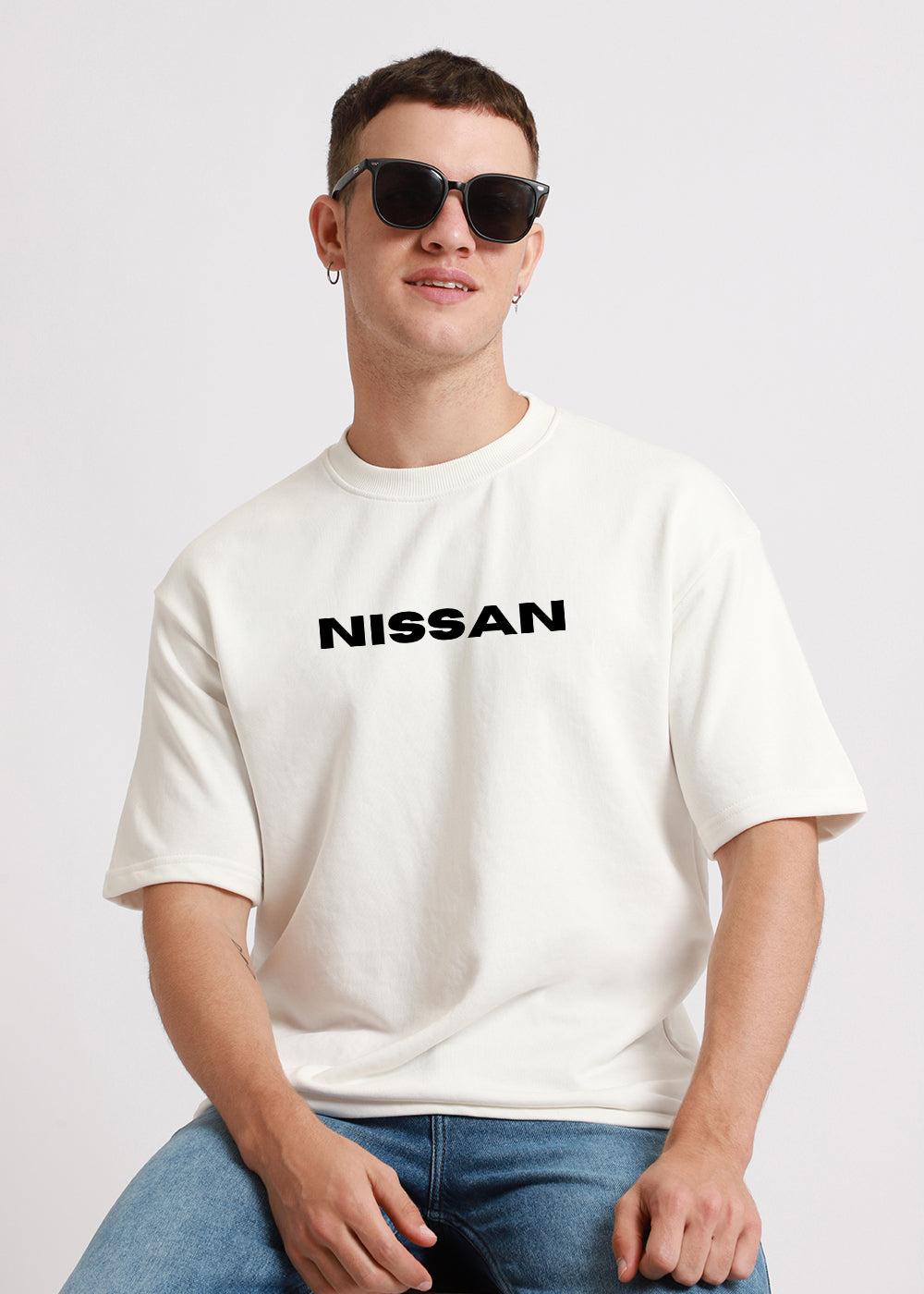 NISSAN GODZILLA GTR  Men Oversized Printed T-shirt