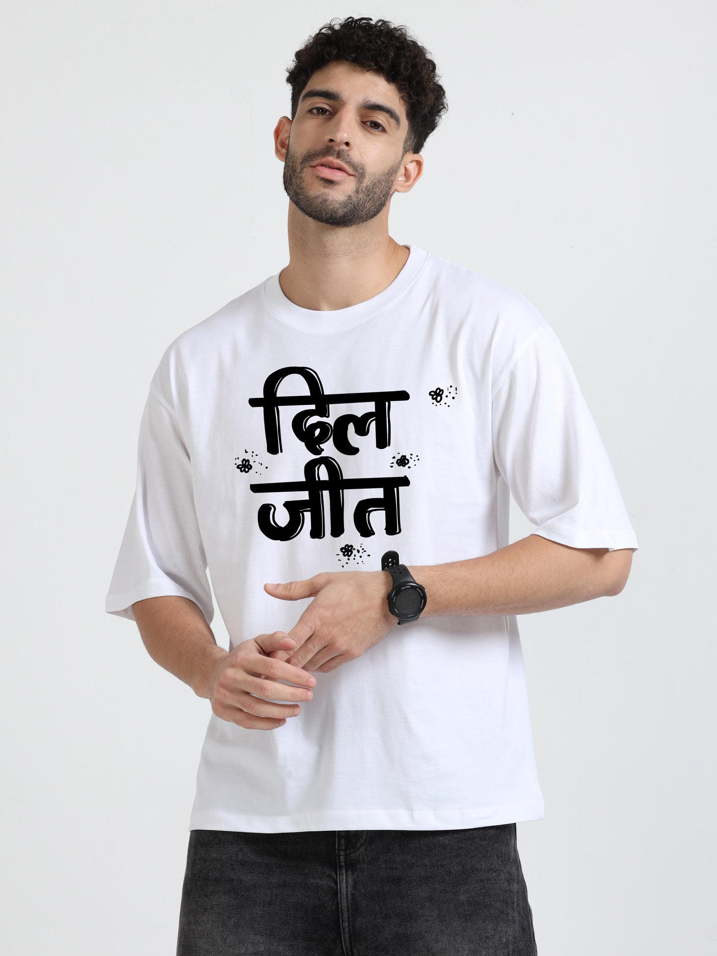 दिल-जीत Oversized T-Shirt