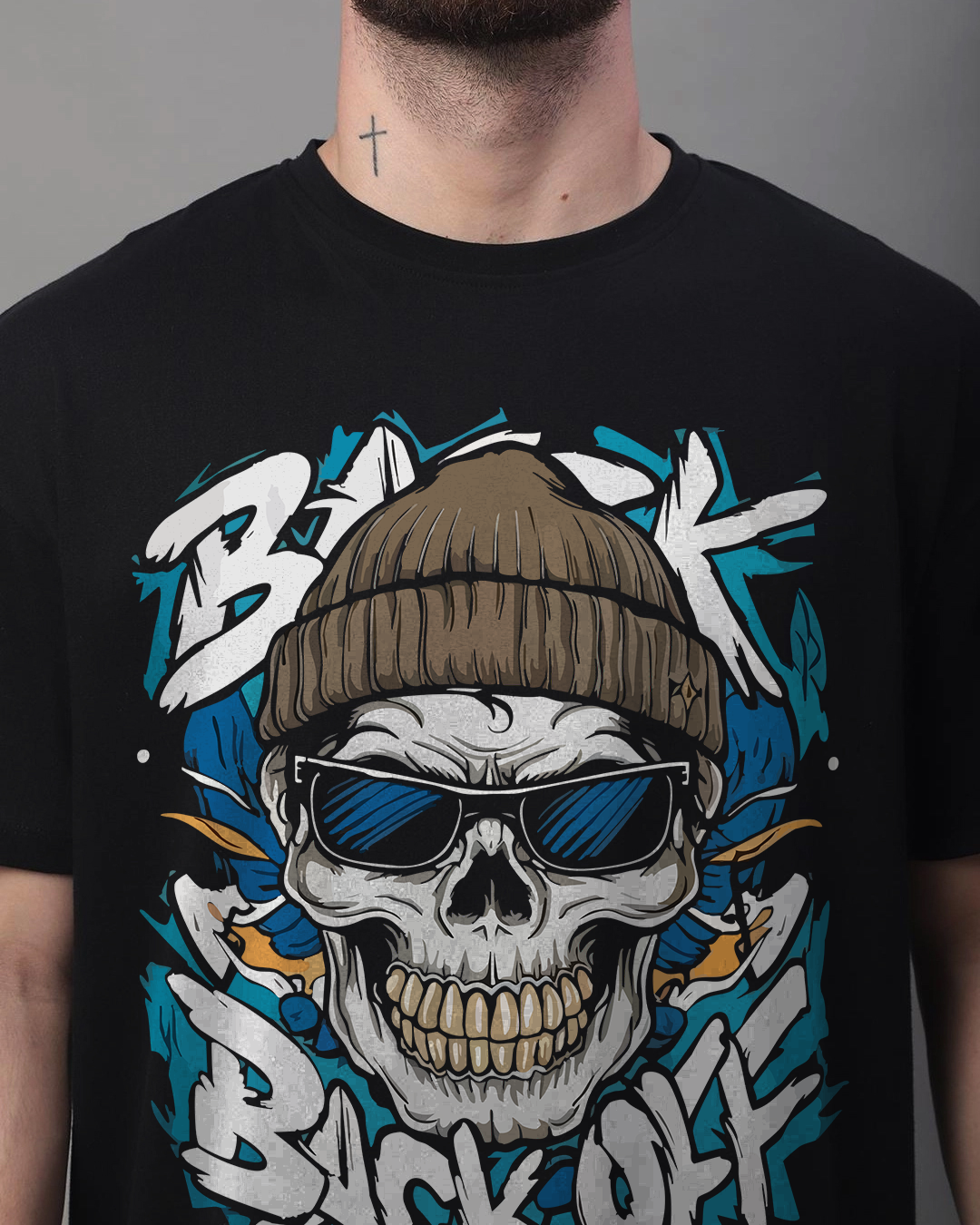 Men Oversized Printed T-shirt