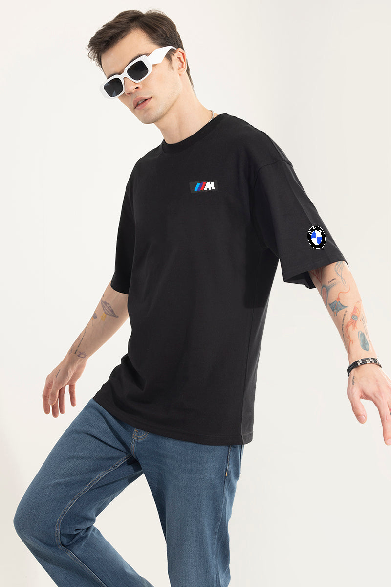 BMW Men Oversized Printed T-shirt