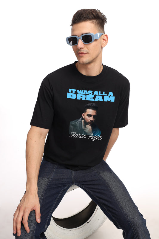 KARAN AUJLA - It Was All a Dream Concert Oversized T-shirt