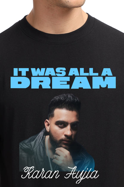 KARAN AUJLA - It Was All a Dream Concert Oversized T-shirt