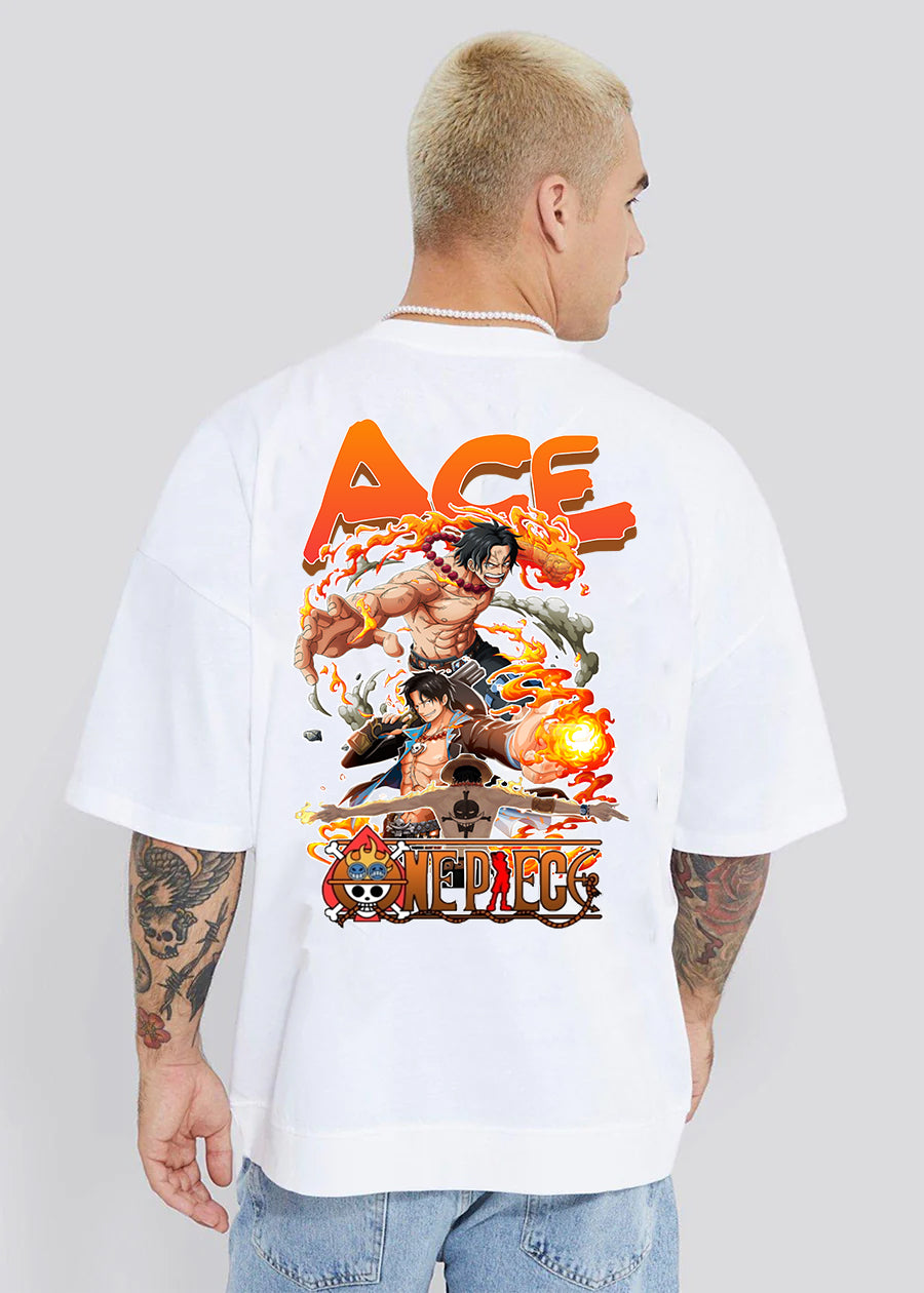 One piece anime printed tshirt