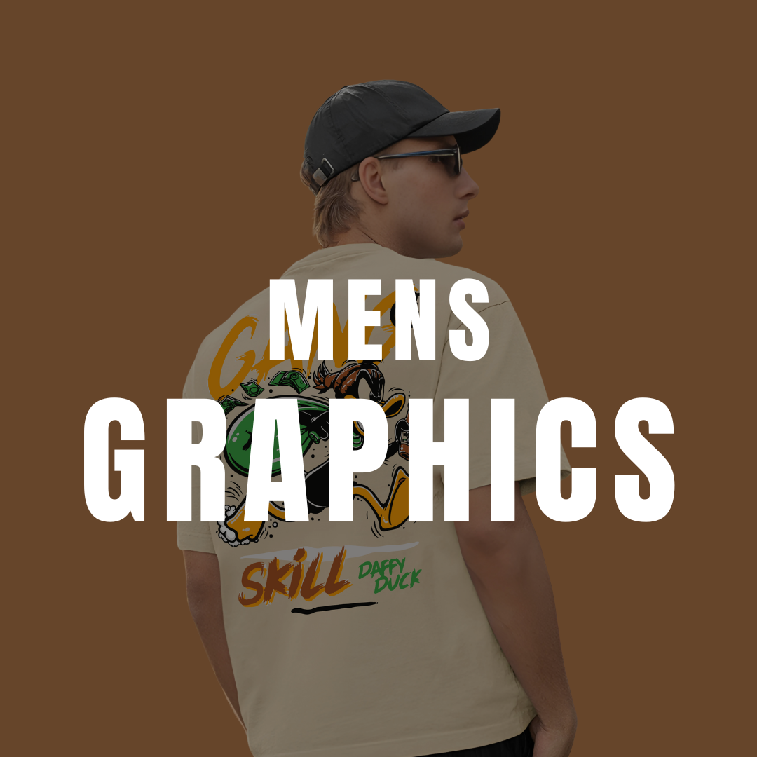 Men Graphic Oversized T-Shirts