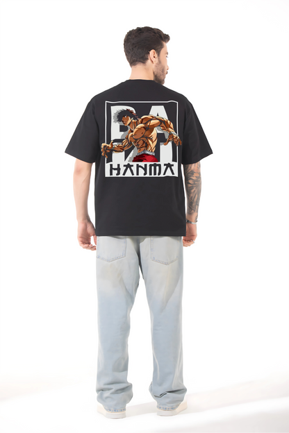 BAKI HANAMA Men Oversized Printed T-shirt