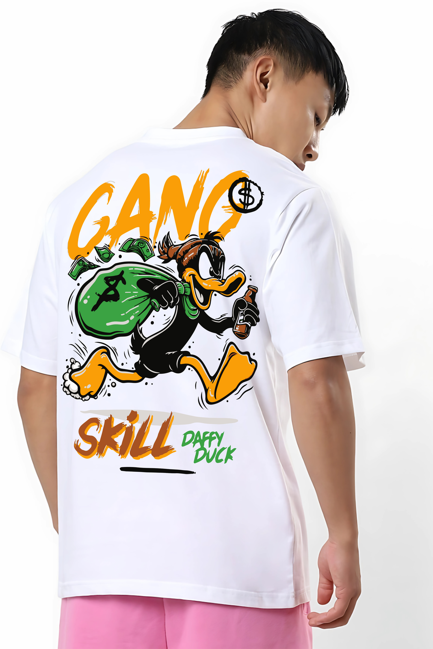 GANG Duck Men Oversized Printed T-shirt