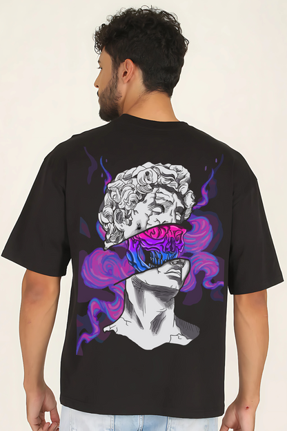 FADED Men Oversized Printed T-shirt