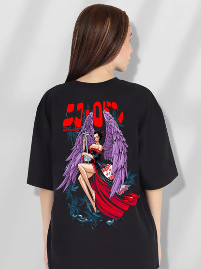 One Piece - Niko Robin Women Oversized Printed T-Shirt