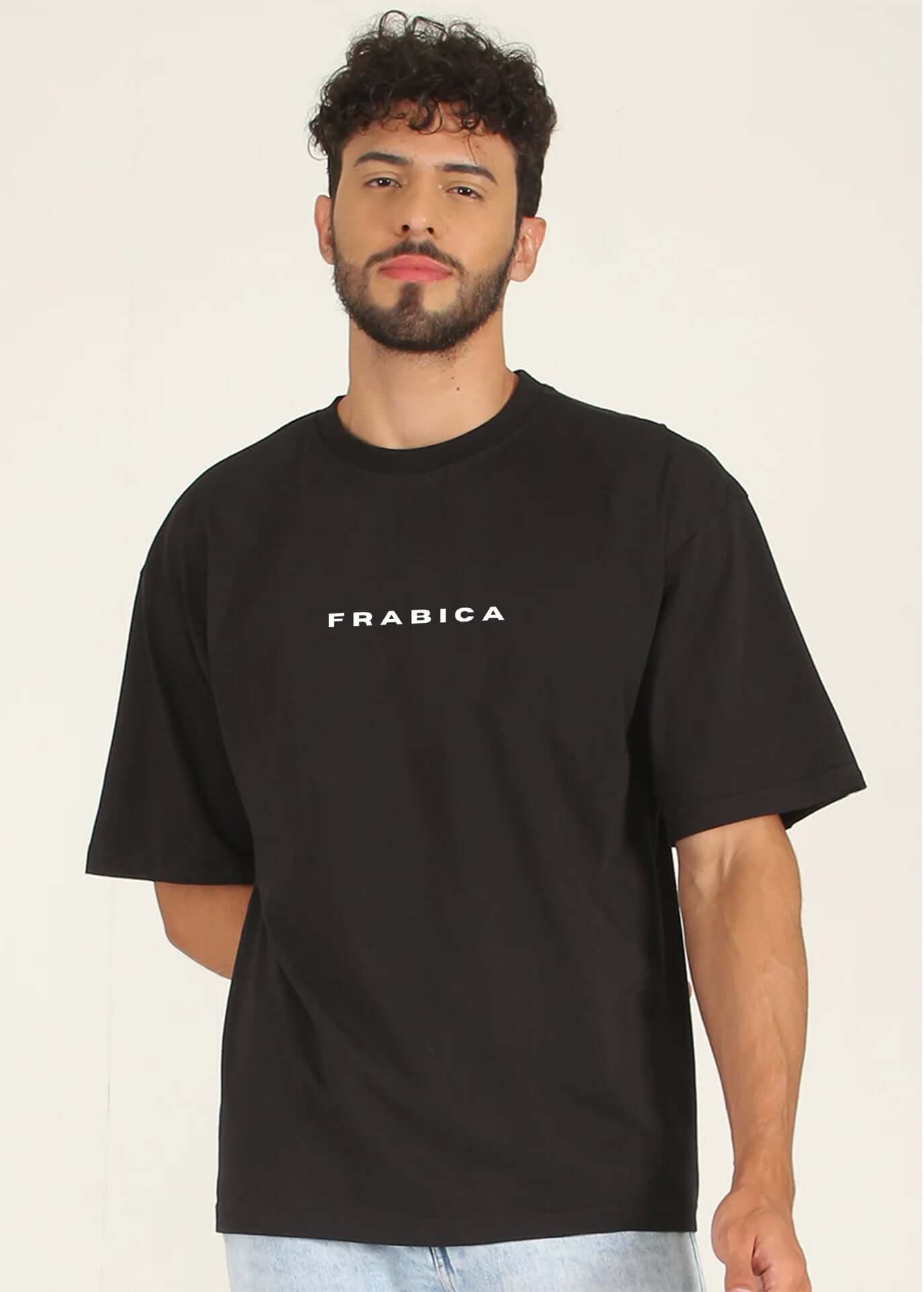 ba_illogical Men Oversized Printed T-shirt