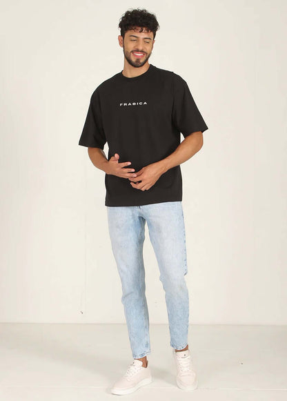 ba_illogical Men Oversized Printed T-shirt