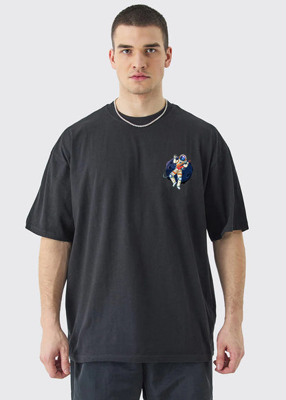 astronaut printed tshirt for men