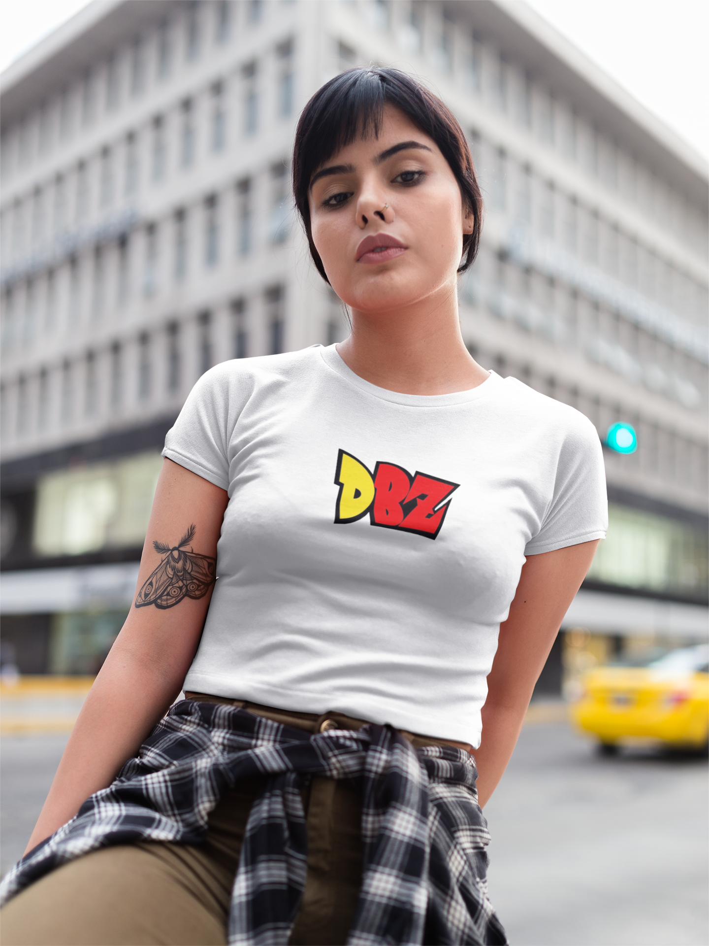 DBZ Women Printed Crop Top - Frabica