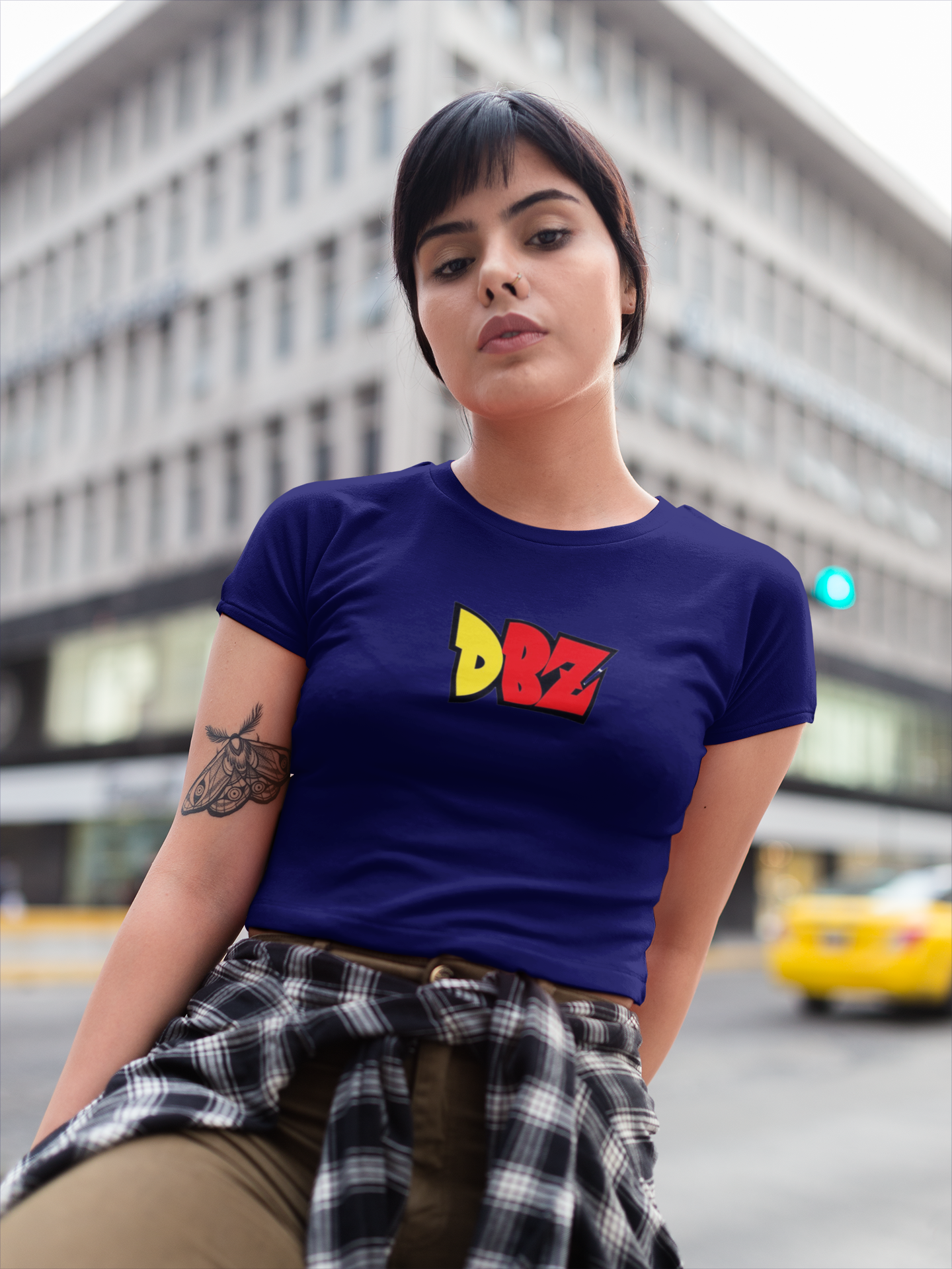 DBZ Women Printed Crop Top - Frabica