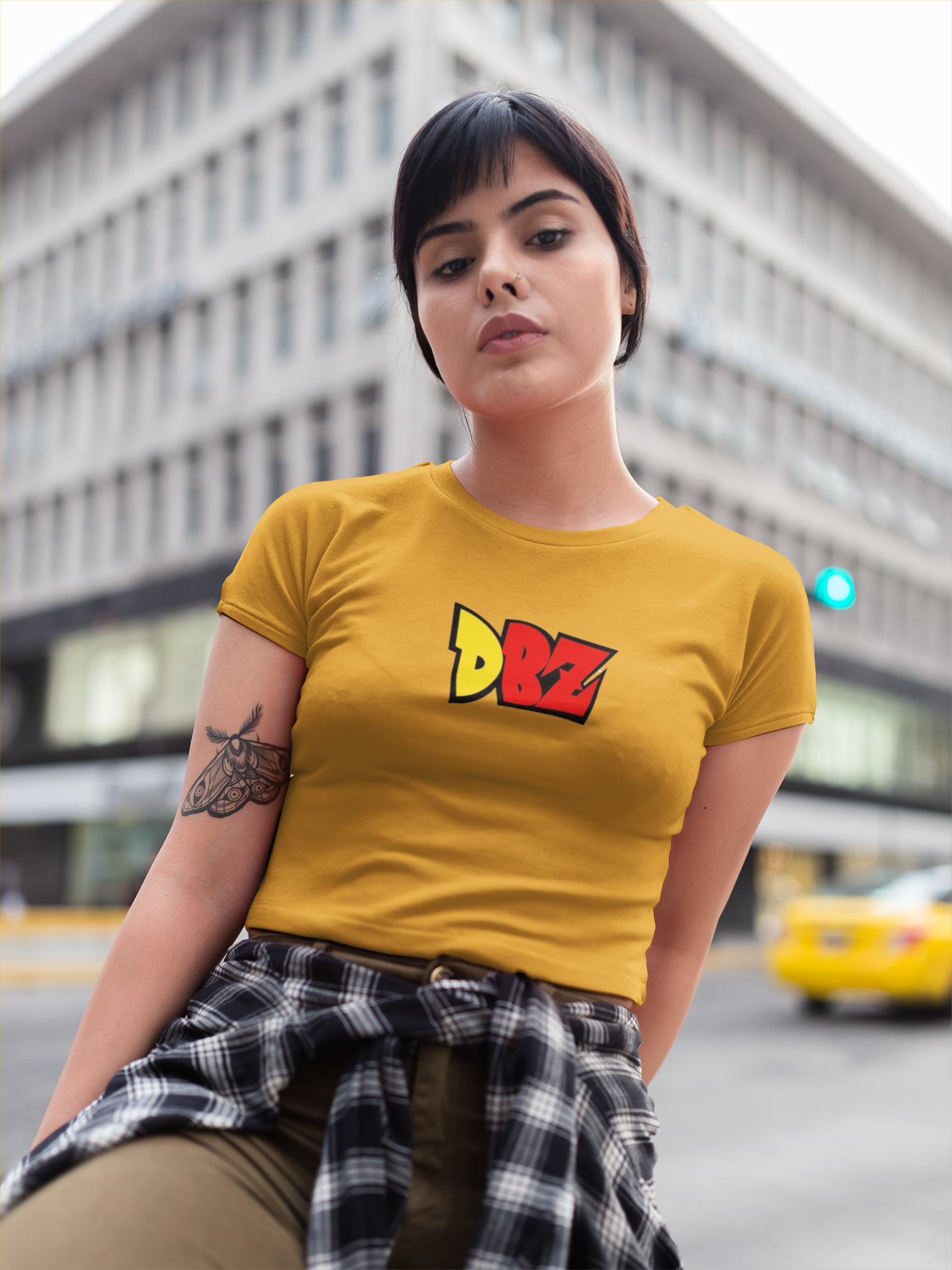 DBZ Women Printed Crop Top - Frabica