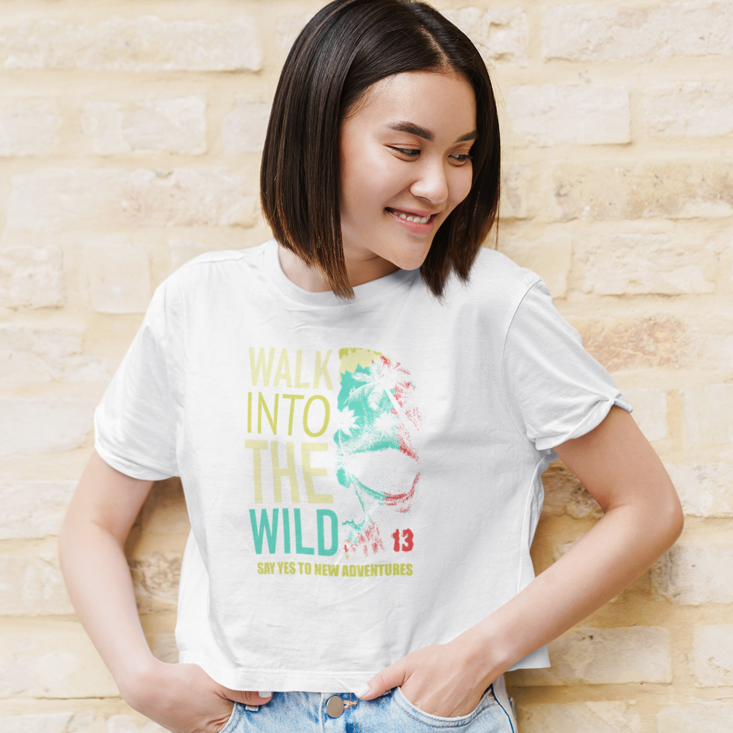 Walk Wild Women Crop Top - Frabica