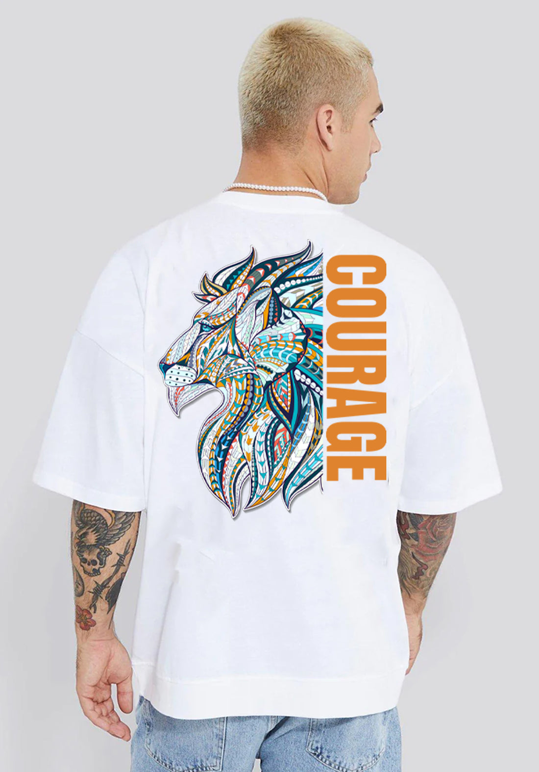 lion print t shirt