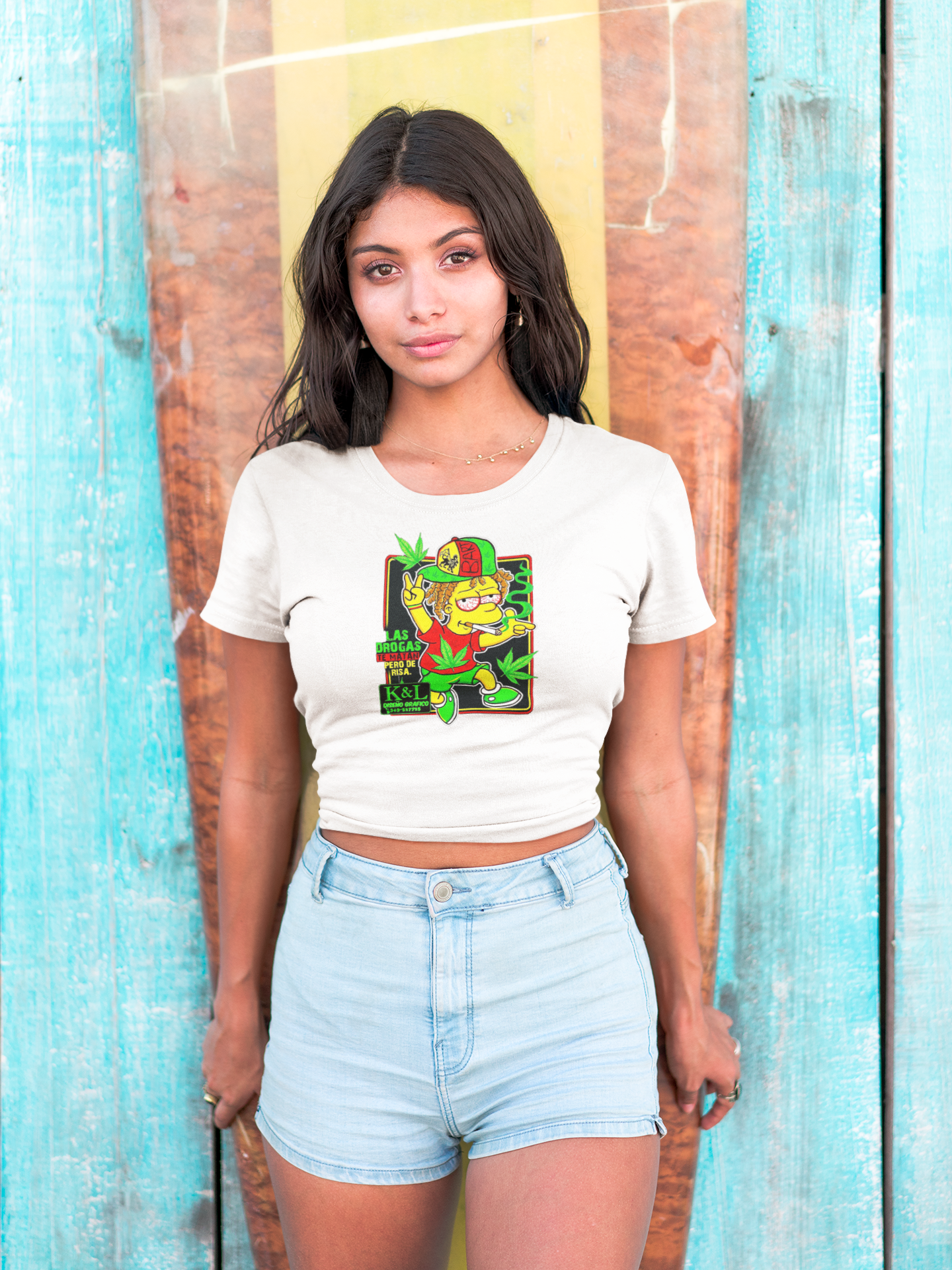 printed crop top from frabica.com