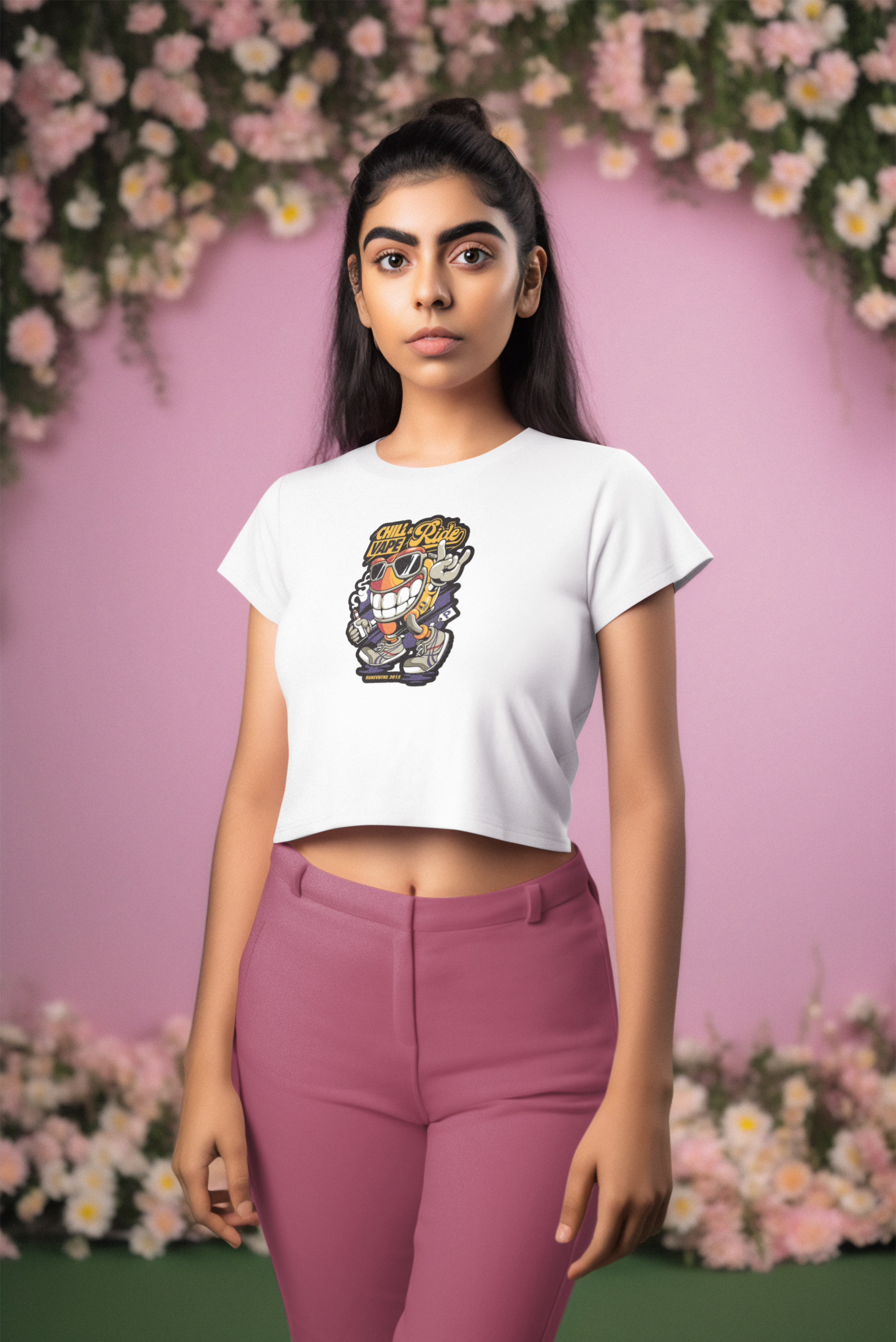 Stand Alone Women Printed Crop Top - Frabica