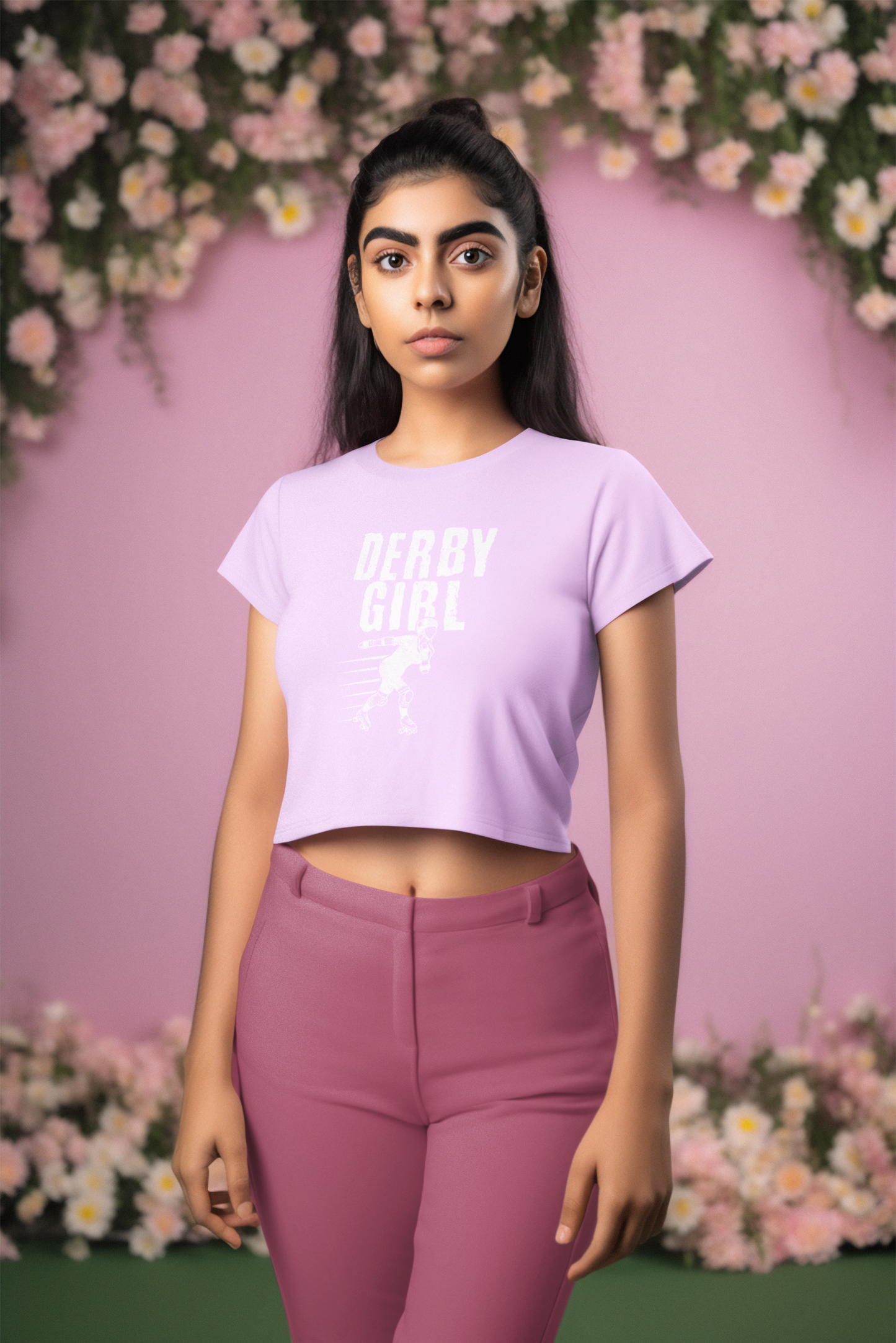 Derby Girl Women Crop Top - Frabica