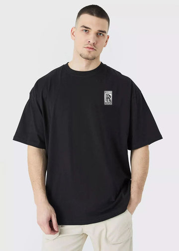 Rolls Royce phantom Printed Oversized Tee