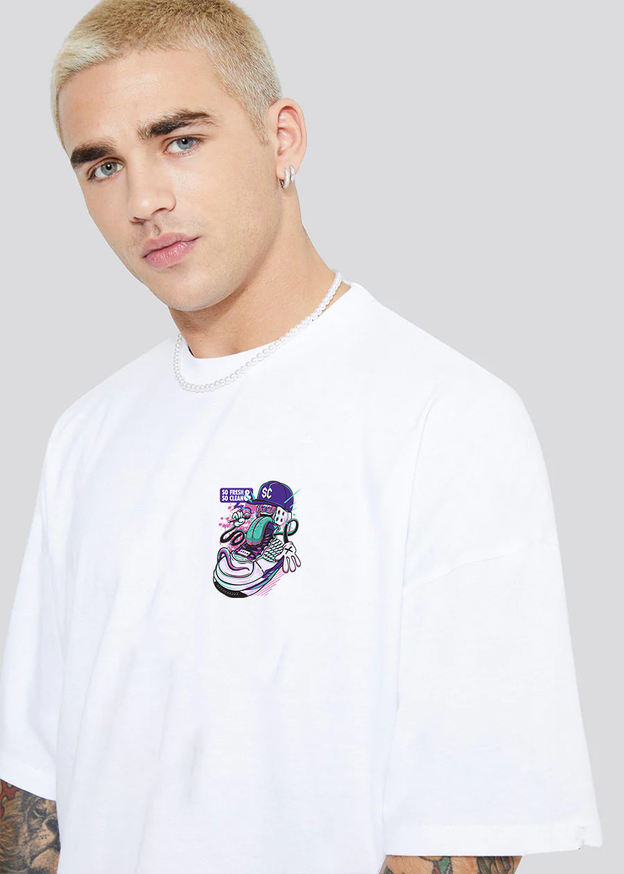 oversized baggie printed tshirt