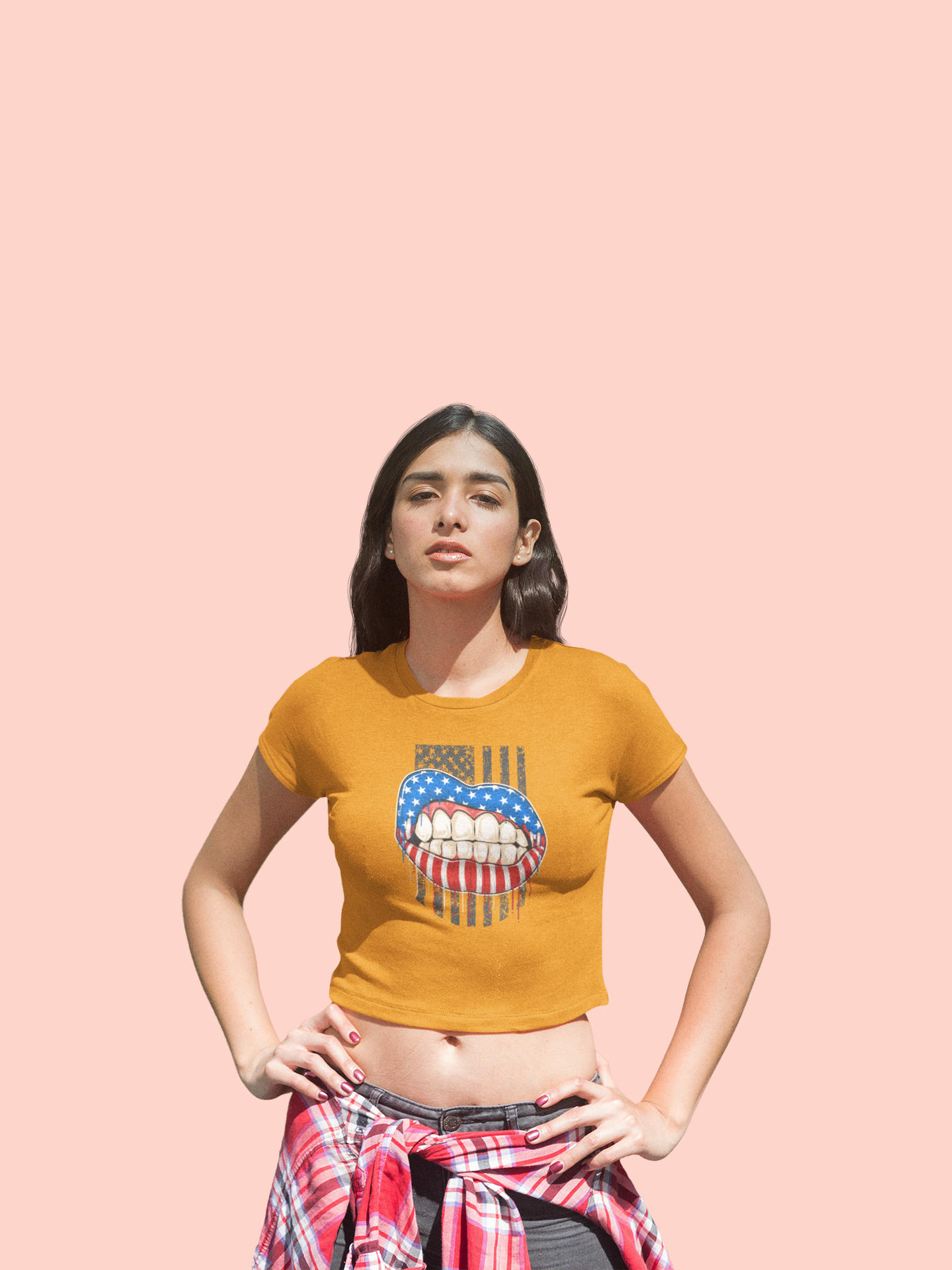 American Lip Women Crop Top - Frabica