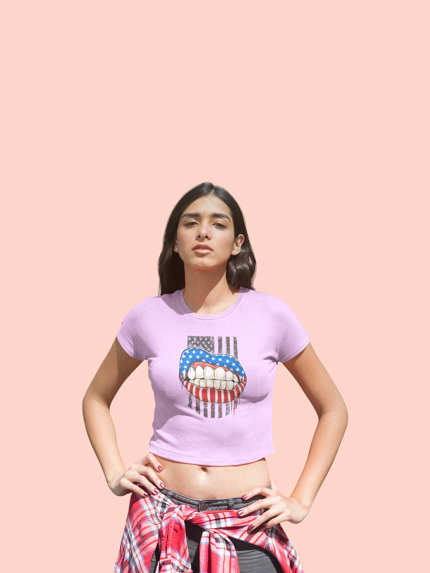 American Lip Women Crop Top - Frabica