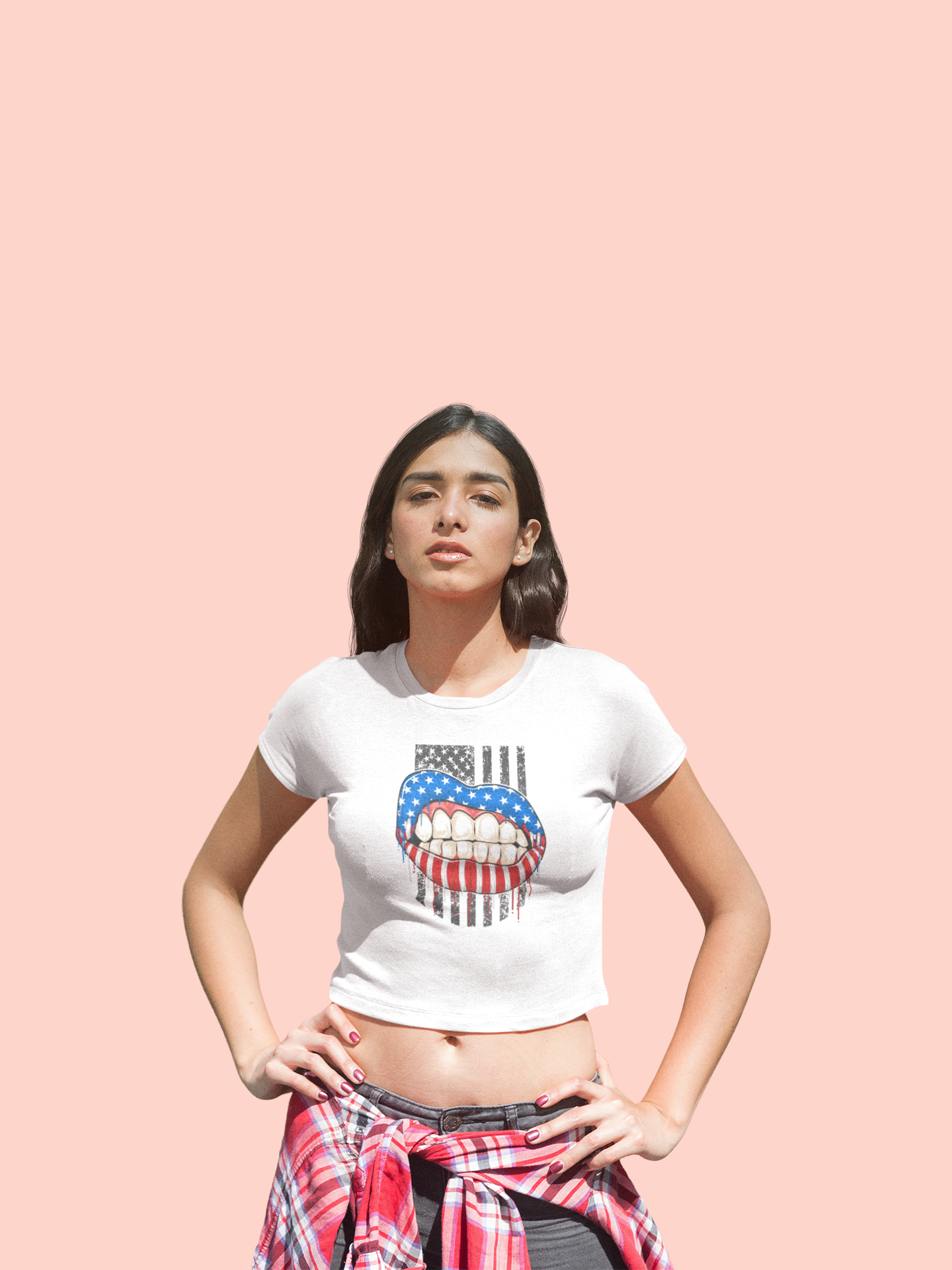 American Lip Women Crop Top - Frabica